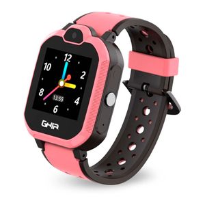 Smartwatch Ghia Kids 4G, GAC-183A, Touch, Bluetooth, Android/iOS, Rosa