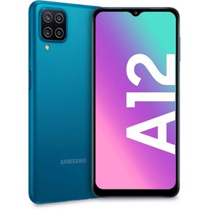 Celular Samsung Galaxy A12 en Color Azul de 64 GB