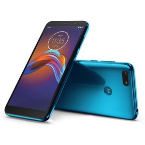 Celular Motorola E6 en Color Azul de 5.5 Pulgadas 32 GB