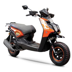 Motocicleta Tipo Motoneta Kurazai Razer Naranja 150 cc