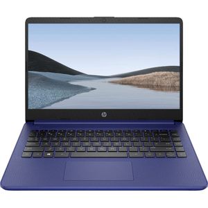 Laptop HP 14" Intel Dual-Core 8GB 64GB Windows 10 - Azul