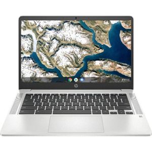 Laptop HP Chromebook 14'' FHD 4GB Celeron N4000 -Plateado