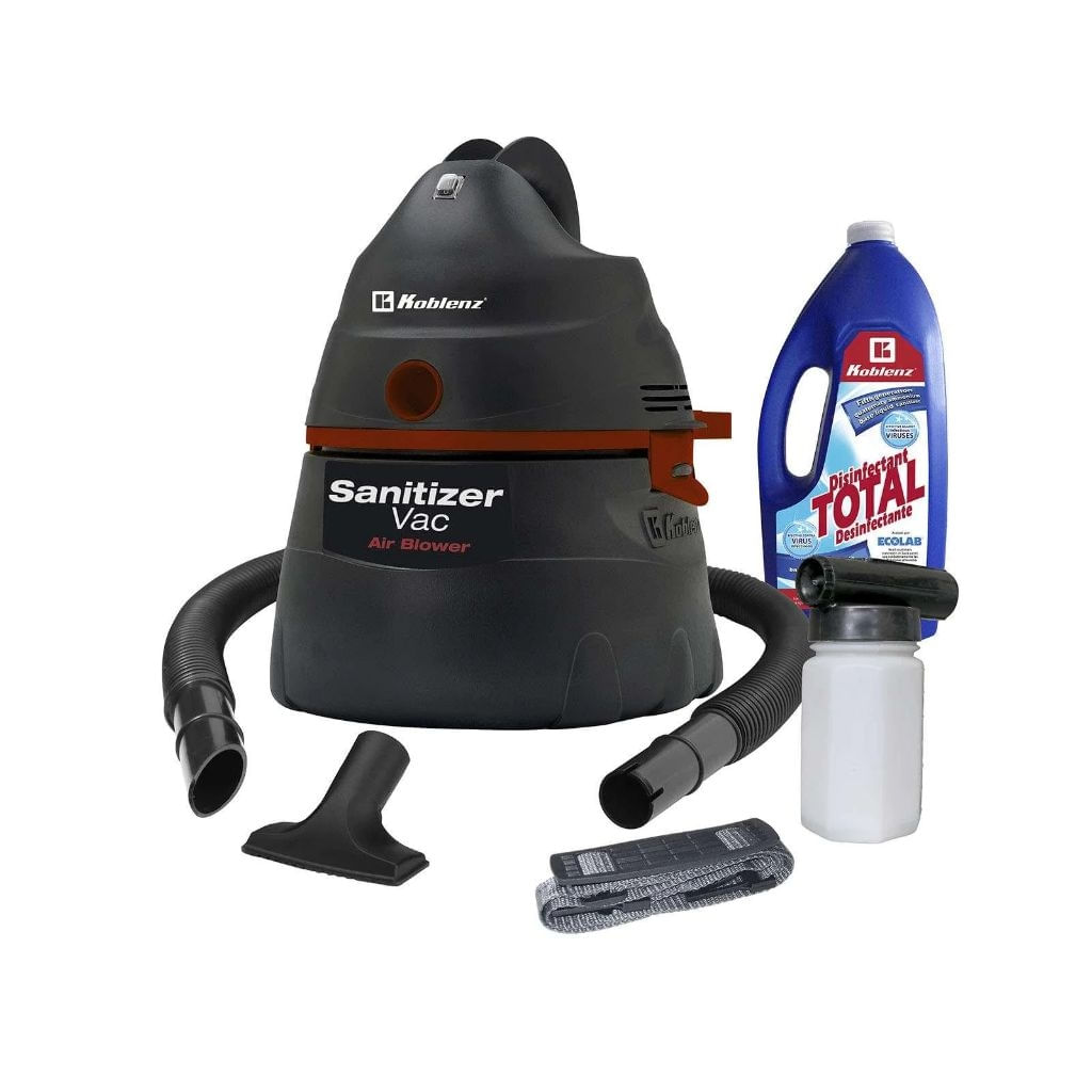 Aspiradora Koblenz SANITIZER VAC colo negro WD-390S-K2